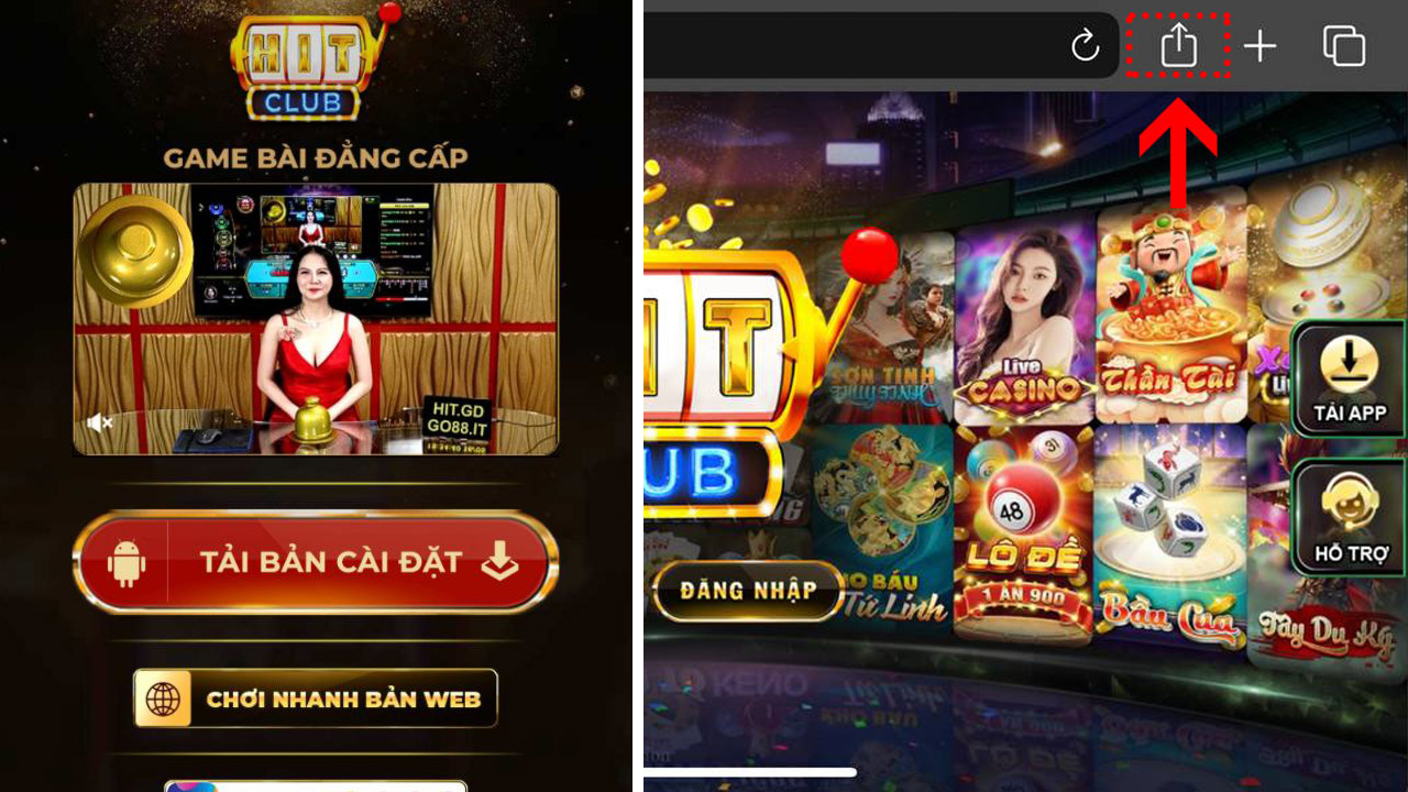 Tải hitclub.apk